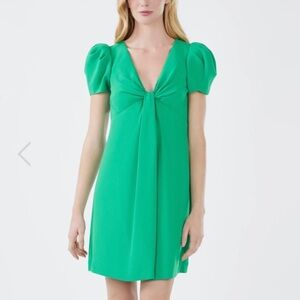 BCBGMaxAzria Vibrant Green Mini Dress Y2K XS
